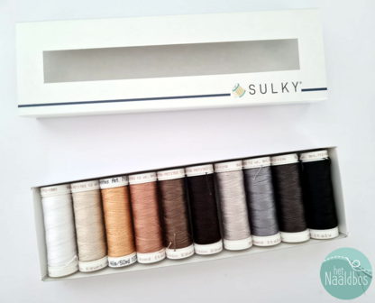 Sulky cotton petites 12 wt - neutral mix 