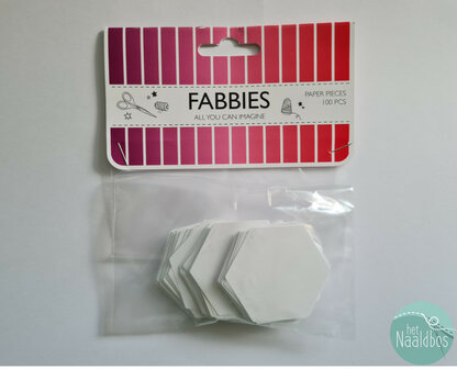 fabbies epp papiertjes - 1 inch hexagon 
