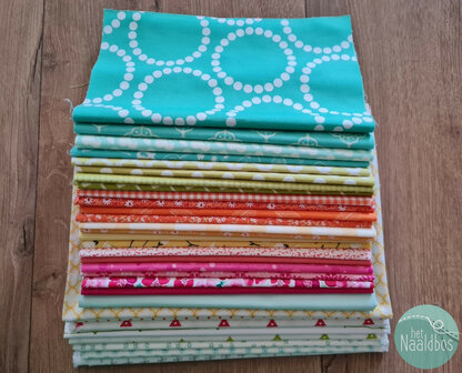 Zomerbloeiers quilt pakket 