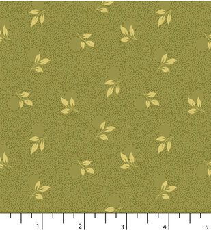EQP textiles - Back &amp; forth foliage green hills