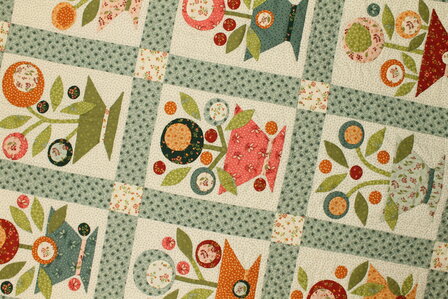 Ellie&#039;s quilt place - in full bloom quiltpatroon 