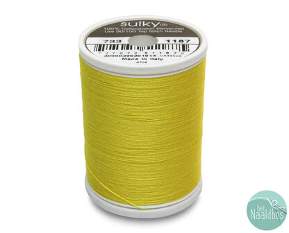 Sulky cotton 30 quiltgaren 1187 - mimosa yellow