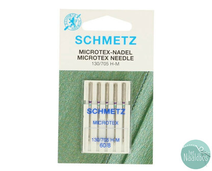 Schmetz microtex 60 