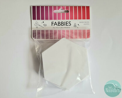 fabbies epp papiertjes - 2 inch hexagon