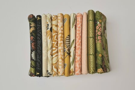 Bee garden fat quarter bundel 