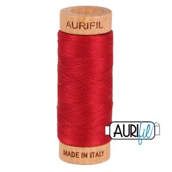 *pre-order* Aurifil cotton 80wt - 2260 red wine