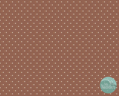 EQP textiles - future heirlooms dotty chestnut