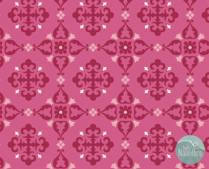 *coupon* EQP textiles - future heirlooms saudade fuchsia