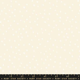 Ruby Star Society - mini starry white on natural