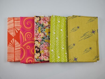 Fat quarter bundel - jungle