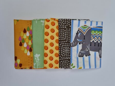 Fat quarter bundel - circus