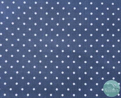 *coupon* Michael Miller - Pinhead navy