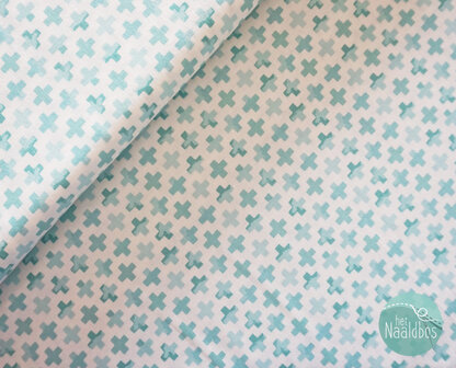 *coupon* Moda &ndash; Crosses Aqua Robins Egg