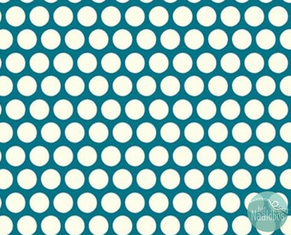 *coupon* Birch fabrics- mod basics dottie teal