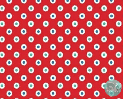 *coupon* Windham - hazel red dots
