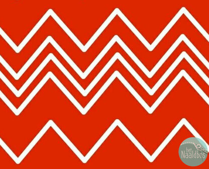*coupon* Windham - ziggy chevron tomato
