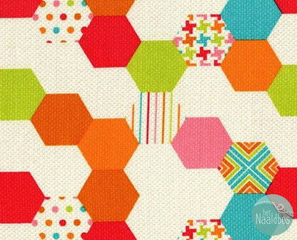*coupon* michael Miller - textured basics hexies
