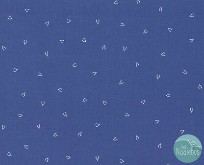 *coupon* Figo fabrics - Lucky charms wishbone blue