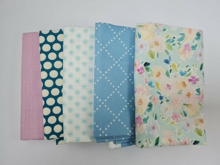 Fat quarter bundel - summer garden