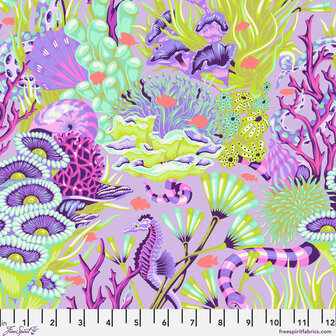 *pre-order* Tula Pink - Floral Reef - Reef what you sew Ultraviolet