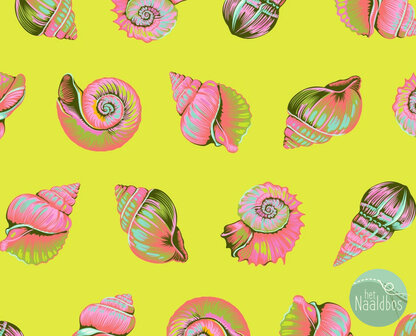 *pre-order* Tula Pink - Floral Reef - Lil Shelly Seagrass