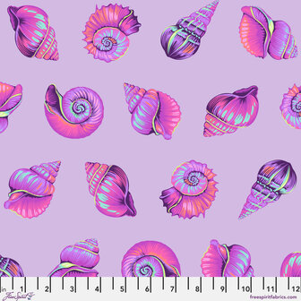 *pre-order* Tula Pink - Floral Reef - Lil Shelly Ultraviolet