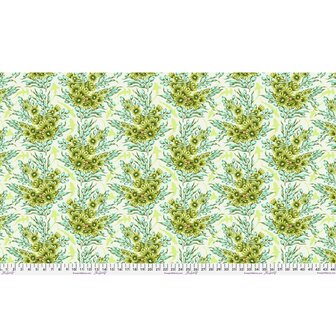 *pre-order* Tula Pink - Floral Reef - Shadow Sharks Seagrass