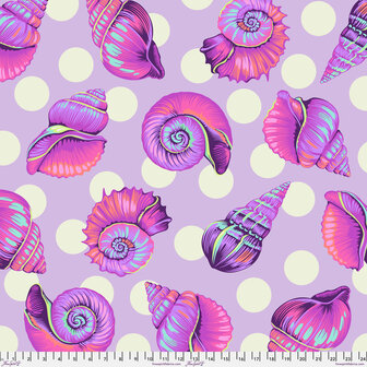 *pre-order* Tula Pink - Floral Reef - Big Shelly Ultraviolet quiltback