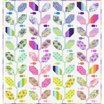 *pre-order* Tula Pink - Floral Reef - marine meadow quiltkit