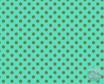 Tula Pink - Pom pom - Agave