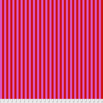 Tula Pink - Tent stripe - Peony
