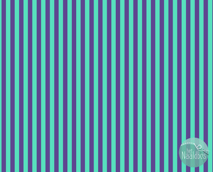 Tula Pink - Tent stripe - Iris