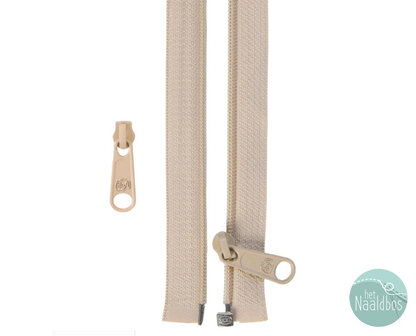 *pre-order* By annie - separating zipper 50&quot; natural