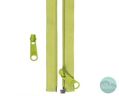 *pre-order* By annie - separating zipper 50&quot; apple green