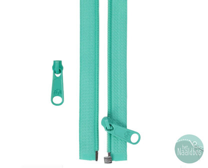 *pre-order* By annie - separating zipper 50&quot; turquoise
