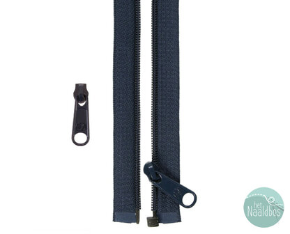 *pre-order* By annie - separating zipper 50&quot; navy