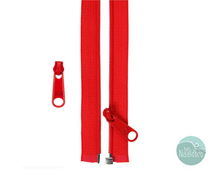 *pre-order* By annie - separating zipper 50&quot; atom red