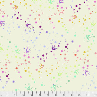Tula Pink - true colors - Fairy dust - Cotton candy
