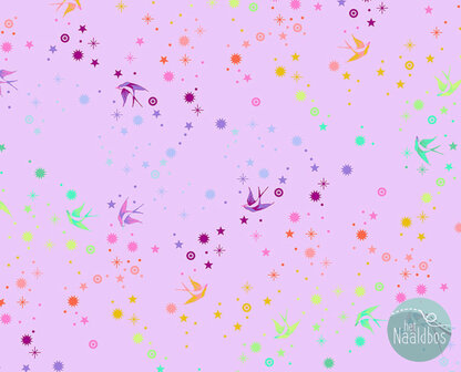 Tula Pink - true colors - Fairy dust - Lavender