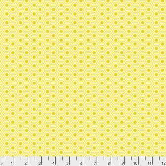 Tula Pink - true colors - Hexy - Sunshine