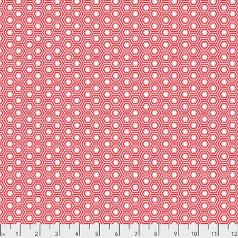 Tula Pink - true colors - Hexy - Flamingo