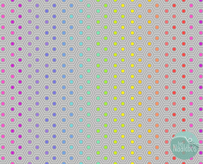 Tula Pink - true colors - Hexy - Dove