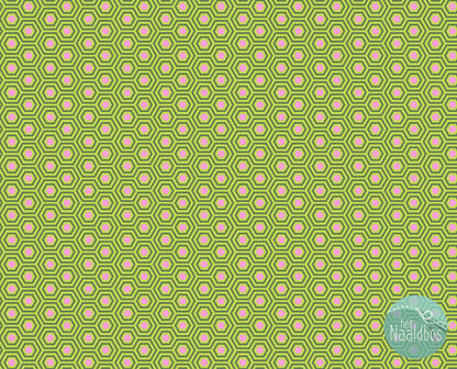 Tula Pink - true colors - Hexy - Juniper