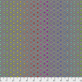 Tula Pink - true colors - Hexy - Ink