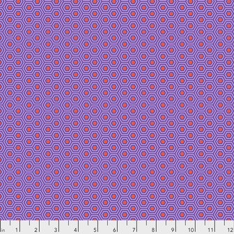 Tula Pink - true colors - Hexy - Firefish
