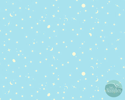 Tula Pink true colors - Space Sprinkles - Waterfall