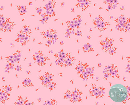 Tula Pink true colors - What a Ditz - Pink Lemonade