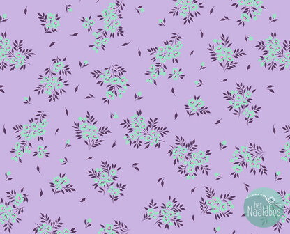 Tula Pink true colors - What a Ditz - Viola