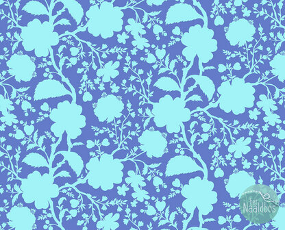 Tula Pink true colors - Wildflowers - Delphinium