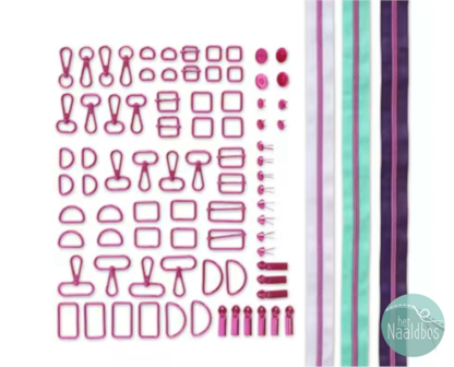 *pre-order* Tula Pink - essential hardware &amp; zipper set